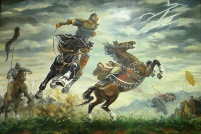 Абылай хан тамсанған батыр 