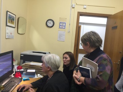 Әдебиет және өнердің дереккөздер орталығына жасалған жұмыс сапары жайында