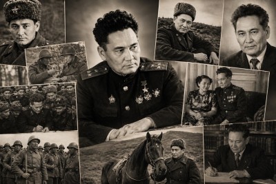 Б.Момышұлының сирек суреттері