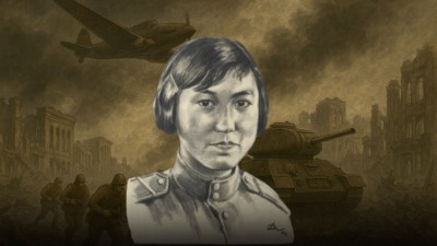 Архивтен Әлия Молдағұлованың шынайы портреті табылды