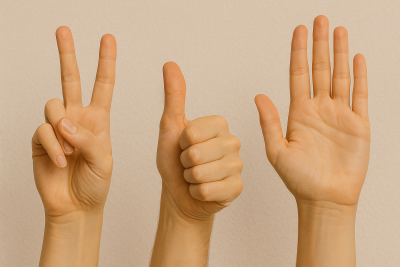 Әр елдегі ым-ишараның құпиясы