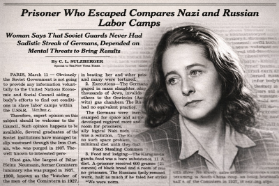 От Карлага до Равенсбрюка: история Маргаретты Бубер-Фауст