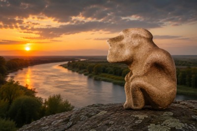 Қола дәуірінен жеткен жұмбақ мүсін