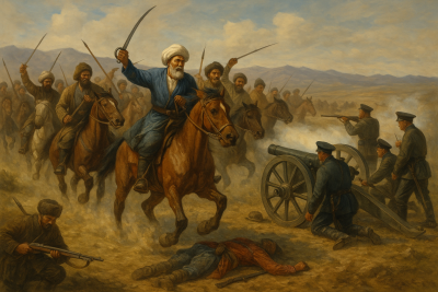 Қоқан-орыс әскерлерінің арасындағы  шайқас