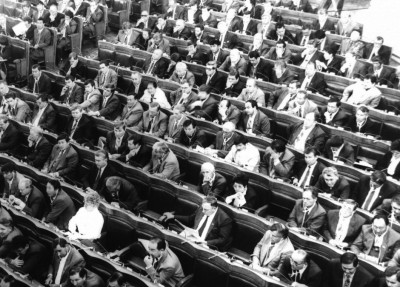 The Parliament of the Republic of Kazakhstan of the First Convocation and public figure Marat Ospanov (1996-1999)