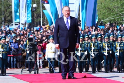 Елбасы Н. Назарбаев Жеңіс күнімен құттықтады