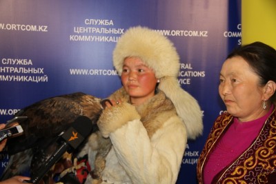 Айшолпан стала героиней фильма «Көшпенділер» 