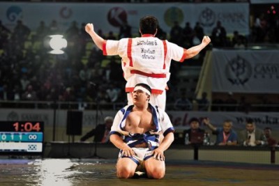 История одежды казахских палуанов