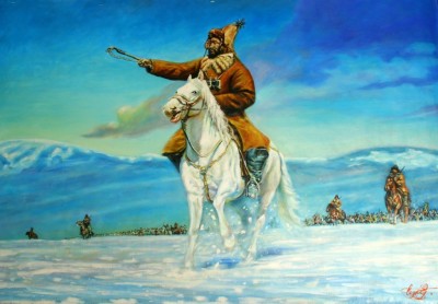 Оспан батыр, не отдавший и горсти земли врагу