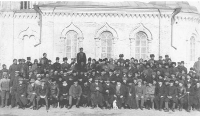 How was industrialization in Kazakhstan a hundred years ago?