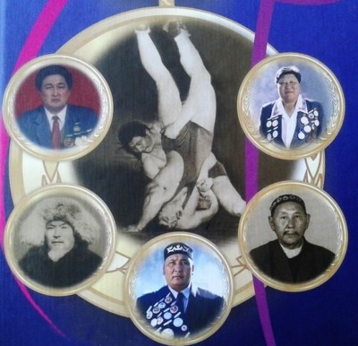 Қытайдағы қазақ балуандары 