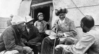 Жамбыл Жабаев және Павел Кузнецов