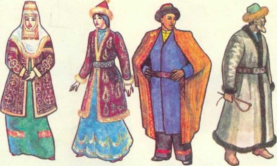 #Түрік әлемі: қазақтың ұлттық киімдері
