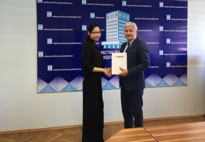 АО «Казконтент» и Архив Президента РК закрепили связи 