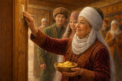 «Босаға майлау» дәстүрі