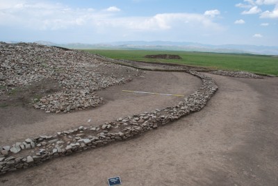 45 burial mounds of the Huns were found in Kazakhstan 