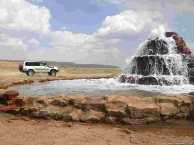 Шөлдегі шипалы бұлақ