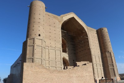 Мавзолей Ходжи Ахмеда Ясави под контролем