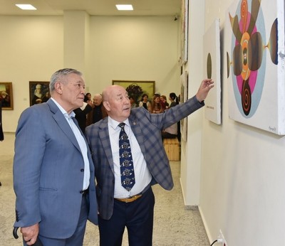 Атақты суретші көрмесін Астана күніне арнады