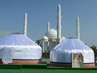 Epicenter of the celebration of the 550th anniversary of the Kazakh khanate – the area in front of the monument “Kazakh Eli”