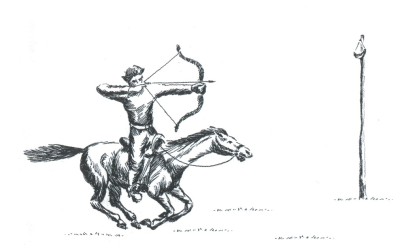 Қазақтың мергендік өнері: Айқабақ ату