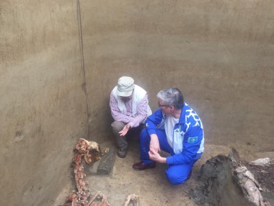 “The Golden Man” was found in Berel burial mount