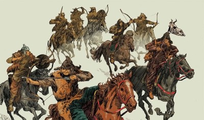 Тұлғама, моңғол диірмені: Қазақтың дәстүрлі ұрыс тактикалары