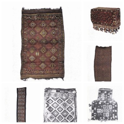 Kazakh and Uzbek rugs from Afghanistan