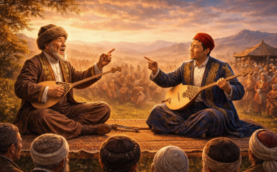 Айтыс өнерінің тарихы