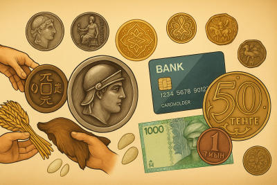 Ақшаның тарихы мен эволюциясы