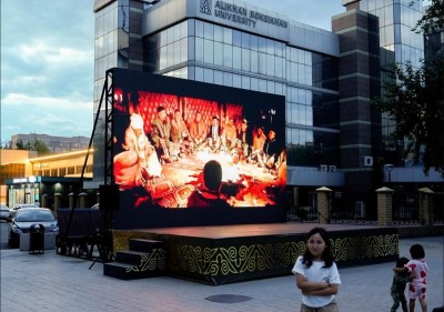 Aspan Cinema – ашық аспан астындағы ұлттық кино көрсетілімдері басталды