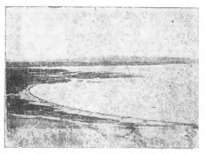 Движение береговой линии озера Иссык-куль