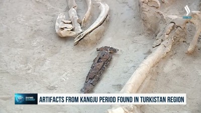 Түркістанда  IІ ғасырда жасалған акинак семсер табылды