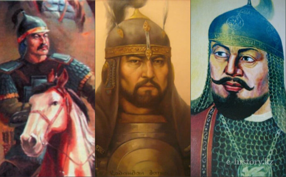 Знаменитые батыры трех жузов - e-history.kz