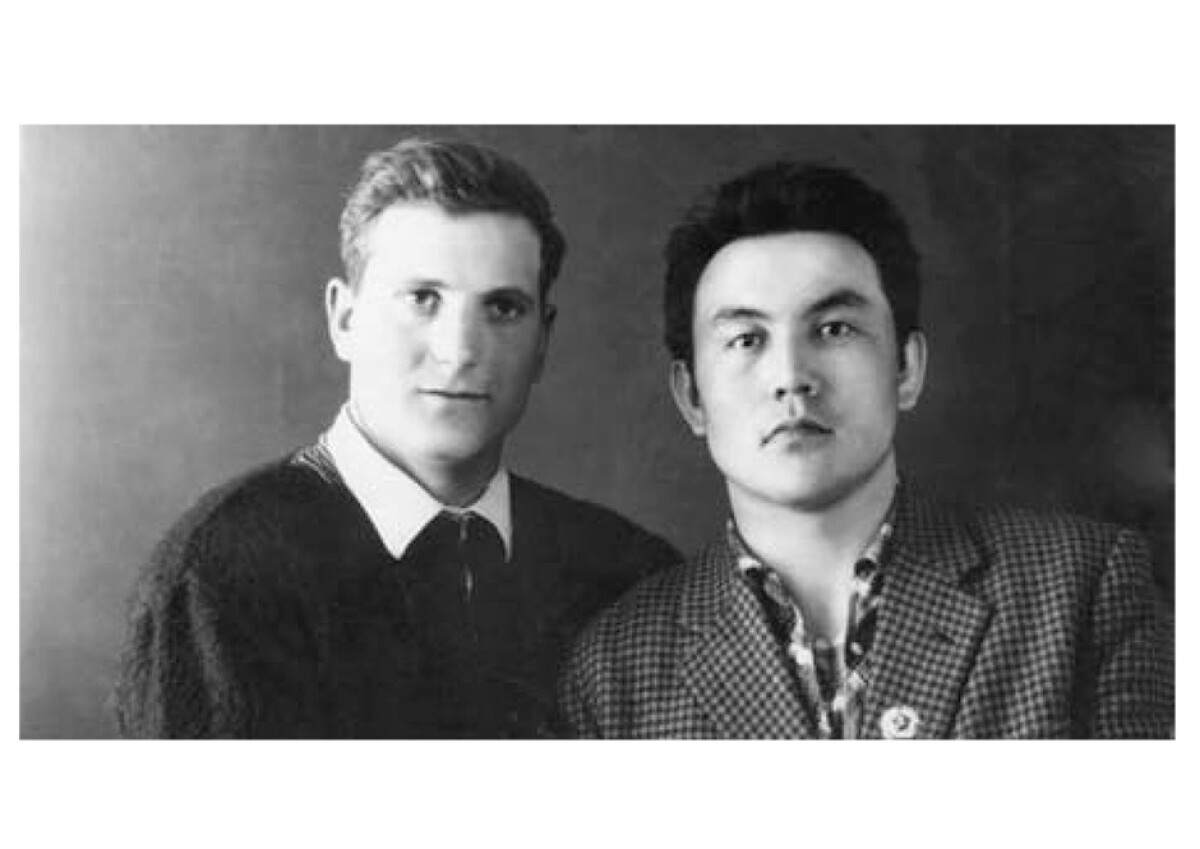 Sworn brothers. Nursultan Nazarbayev and Nicholas Litoshko - e-history.kz