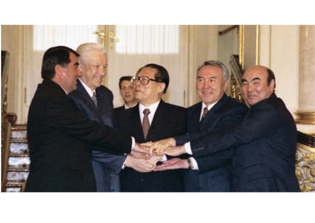 Establishment of the Shanghai Cooperation Organization - e-history.kz
