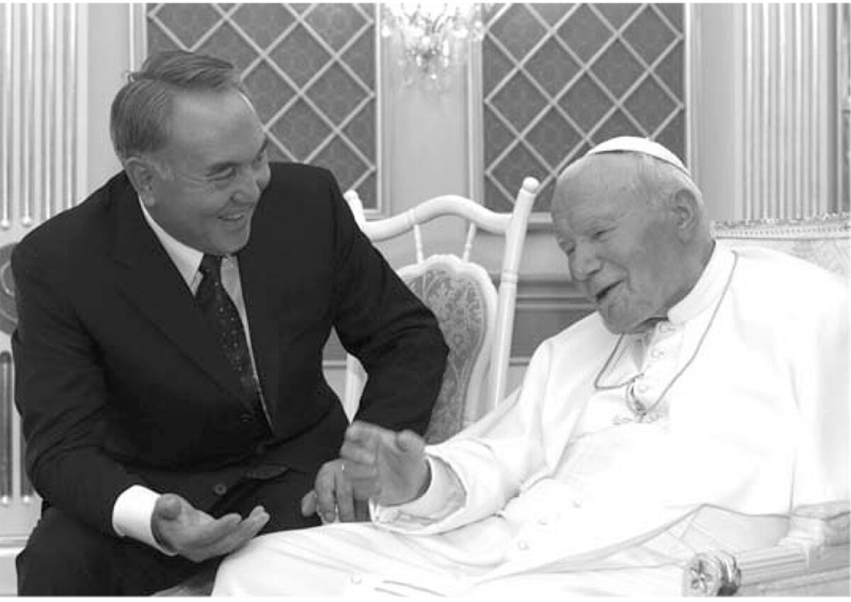 «Мир вашему дому». Нурсултан Назарбаев и Иоанн Павел II - e-history.kz