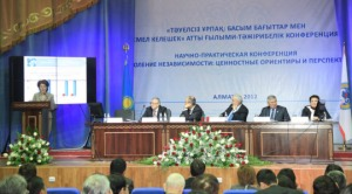 The conference on the theme: “Generation of Independence: valuable orientations and perspectives", dedicated to the Independence Day of the Republic of Kazakhstan - e-history.kz