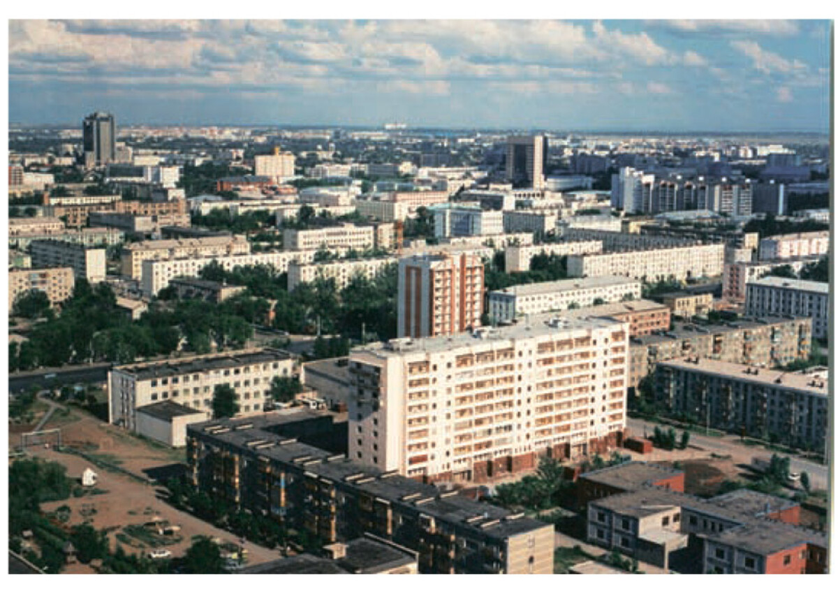 The old part of Astana - e-history.kz