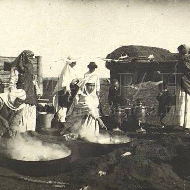 Bauyrsak – traditional meal of nomads-herdsmen in Central Asia