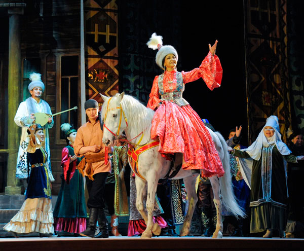 Recent history of theatre life in Kazakhstan