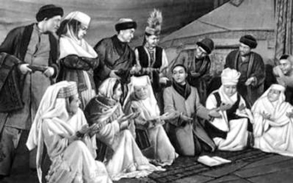  Kazakh wedding traditions: kuda tusu