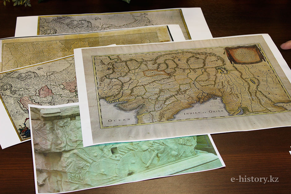 In Vatican was found the unique historical map of Kazakhstan and Central Asia