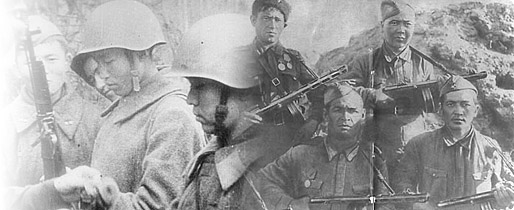 The Kazakhstan divisions which fought in the Great Patriotic War