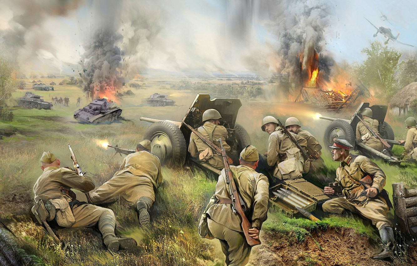 How had the World War II been started?