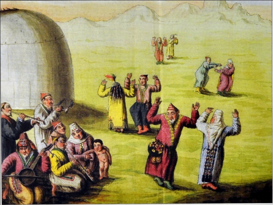 Күй тартып, би билеген біздің қазақ