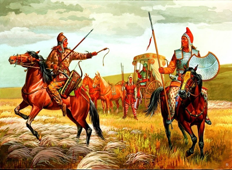 Сақ қолбасшысы - Күнсұлу 