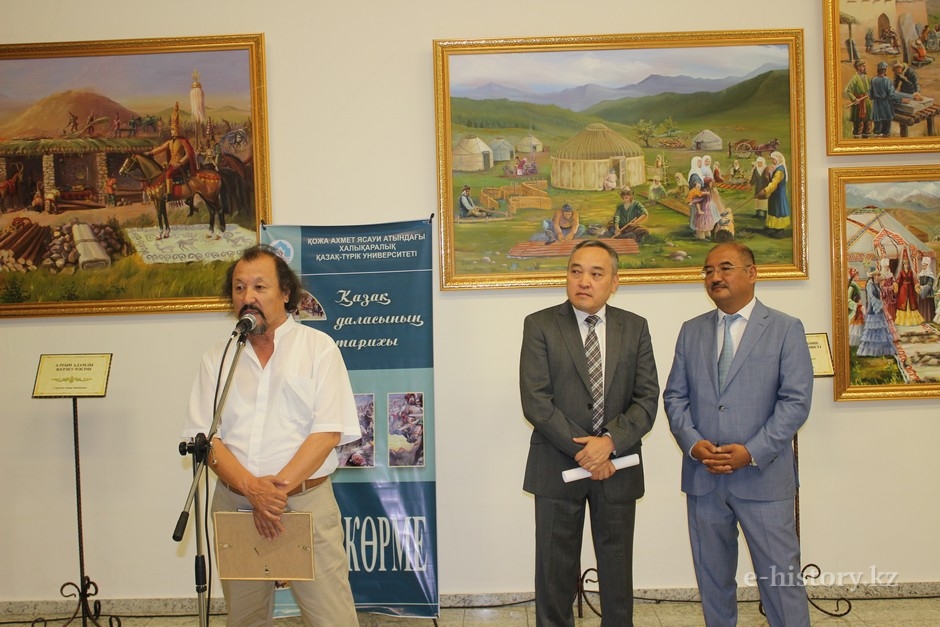 History of Kazakh steppe exhibition