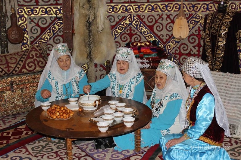 The celebration of Nauryz in the museum of Uralsk