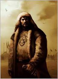 Conditional share Mongoloid elements in the population of Kazakhstan in various cultural and historical periods according craniology.